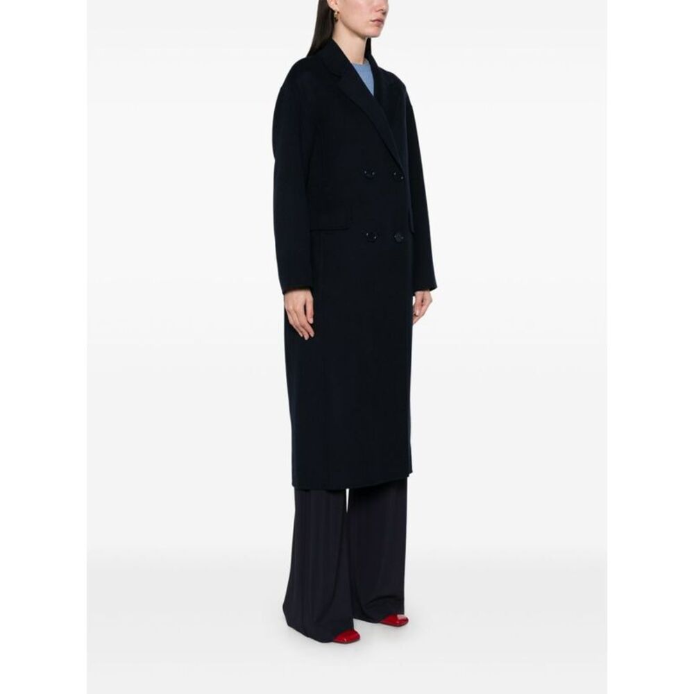 'S Max Mara Women Wool Long Coat - Picture 5 of 5